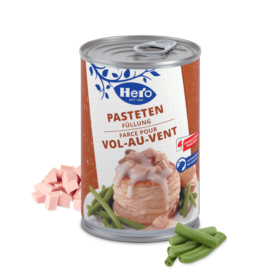 Hero farce vol-au-vent risveau