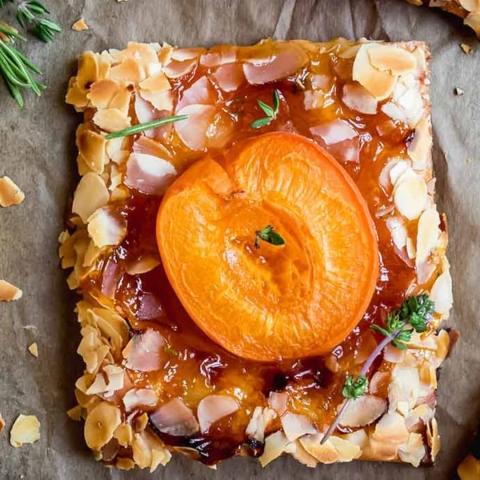 Feuilletés aux abricots